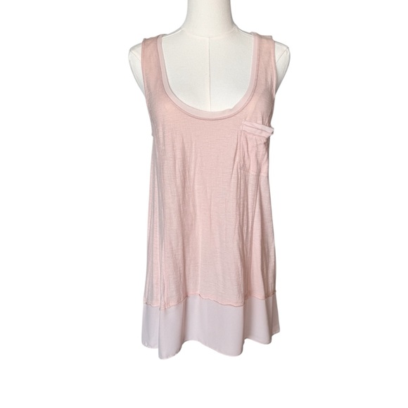 Anthropologie Tops - Anthropologie Pure Good Sleeveless Tunic Tank Top Size Medium